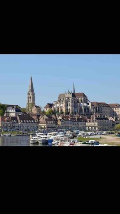 Bel Appart Au Bord De L'Eau Proche Gare Avec Wifi Auxerre Exterior foto